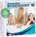Utopia Bedding Zippered Mattress Encasement Twin - 100% Waterproof and Bed Bug Proof Mattress Protector - Absorbent, Six-Sided Mattress Cover 🍁 All In One Marketplace Canada