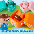Play-Act Learning Toy for Toddlers 1 2 3 Years Old, Counting, Matching & Sorting Montessori Learning Farm Train Including 9 Farm Animals, Birthday Gift for Baby Boys Girls 🍁 All In One Marketplace Canada