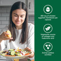 Organika Canadian-Made Vegetarian Collagen - Sourced From Natural Eggshell Membrane | For Healthier Skin, Hair, Nails and Joints - 60vcaps 🍁 All In One Marketplace Canada