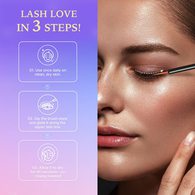 Premium Eyelash Serum and Eyebrow Enhancer by VieBeauti, Lash boost Serum for Fuller and Thicker Lashes & Brows (3ML) 🍁 All In One Marketplace Canada