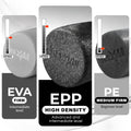 Yes4All High-Density EPP Round Back Roller Foam, Foam Roller for Yoga, Pilates & Stretching - 12, 18, 24, 36 inch 🍁 All In One Marketplace Canada