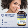 Herba Hyaluronic Acid Supplement 200mg - 100 Capsules | 100% Purity Hyaluronic Acid Capsules with Vitamin C to Support Joint and Bone Health | Made in Canada 🍁 All In One Marketplace Canada
