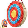 VEVOR Archery Target, 5 Layers 20" Arrow Target, Traditional Solid Straw Round Archery Target Shooting Bow, Hand-Made Arrows Target, Coloured Rope Target for Backyard Outdoor Hunting Shooting Practice 🍁 All In One Marketplace Canada