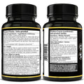 Organic Black Maca for Men & Women DHE 3000mg (Industry Strongest) with 5mg Bioperine per Capsule - Organic Gelatinized Maca for all Genders | 750 mg 4:1 Extract Maca Root / Maca Powder | Proudly Canadian | 4 Month Supply, Non-GMO, Vegan, Gluten Free, Soy