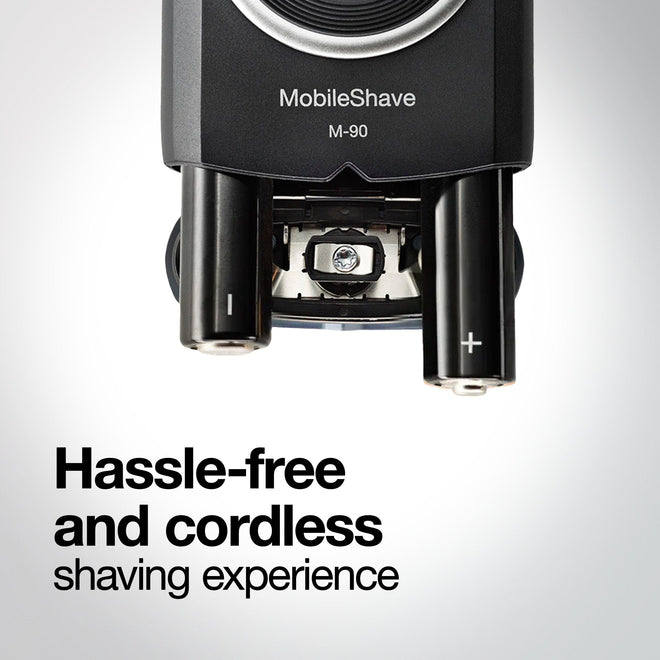 Braun M90 Mobile Shaver for Precision Trimming, Great for Travel, Black/Silver 🍁 All In One Marketplace Canada