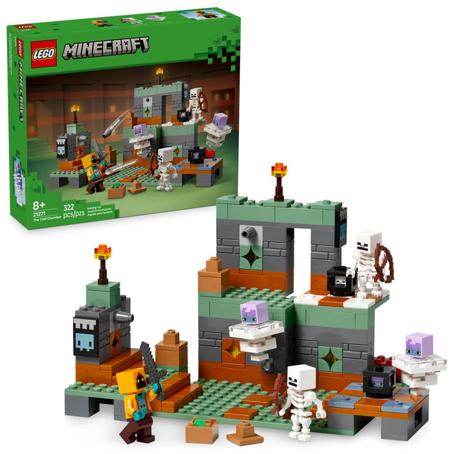 LEGO Minecraft The Trial Chamber Building Toy - Gamer Playset for Kids, Girls and Boys, Ages 8+ - Includes Shadow Hoodie Minifigure for Pretend Play - Birthday Gift Idea - 21271 🍁 All In One Marketplace Canada