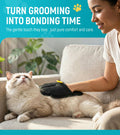 Bispoy Pet Hair Removal Glove for Dogs & Cats - Upgraded Reusable Electrostatic Pet Hair Glove, Pet Hair Remover Tool for Laundry, Couch, Carpet & Car Seat, Gentle Grooming Mitt 🍁 All In One Marketplace Canada
