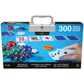 Cardinal Classics, 300-Piece Poker Set with Aluminum Carrying Case & Professional 11.5g Chips Plus 5 Poker Dice, for Adults and Kids Ages 10 and up 🍁 All In One Marketplace Canada