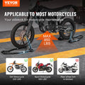 VEVOR Motorcycle Stand Lift, 850lbs Front Rear Combo Stand Lift Stand, Front and Rear Wheel Fork Stand, U+L Fork Swingarm Spool, Compatible with Most Yamaha Honda Kawasaki Suzuki Motorcycles, Black 🍁 All In One Marketplace Canada