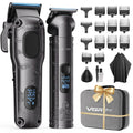 VGRPRO Hair Clippers for Men Professional, Cordless Hair Clippers for Hair Cutting, Mens Clippers and Trimmers Set, Electric Hair Trimmer for Men with Package Case (Gray) 🍁 All In One Marketplace Canada