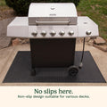 Cuisinart Premium Deck and Grill Mat, 65" x 36", Non-Slip Rubber Mat for BBQ, All Season Protection for Patio, Deck and Porch (CGMT-300C) 🍁 All In One Marketplace Canada