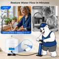 iSpring T32M Pressurized Water Storage Tank with Ball Valve for Reverse Osmosis RO Systems, 4 Gallon, 1/4" Tank Valve Included, White 🍁 All In One Marketplace Canada