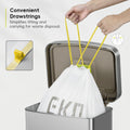 EKO Extra Strong 21 Gallon Large Trash Bags, Heavy-Duty Drawstring Kitchen & Household Garbage Bags (80L), Leak-Resistant, Fresh Floral Scent, Continuous Odor Control, 60 Count, Code G 🍁 All In One Marketplace Canada