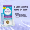 Replens Long-Lasting Vaginal Moisturizer and Lubricant, Replenish internal vaginal moisture, Immediate relief, Paraben free, Estrogen Free, Fragrance Free, 8 Applications, 53.6 g 🍁 All In One Marketplace Canada