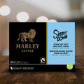 Marley Coffee Single Serve K-Cup Compatible Capsules, Simmer Down Decaf, Swiss Water Process, Medium Roast, 24 Count 🍁 All In One Marketplace Canada