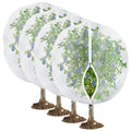 4Pack Garden Fruit Tree Netting for Cicadas with Zipper 150 x 120cm Garden Bird Mesh Netting for Blueberry Bushes with Drawstring,Insect Plant Protection Mesh Net Bags for Tomato,Cicada,Animals 🍁 All In One Marketplace Canada