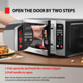 TOSHIBA ML-EM31P(SS)/CA Microwave Oven with Smart Sensor, Easy Clean Interior, ECO Mode, and Sound On/Off, 1.2 Cu. ft, Stainless Steel 🍁 All In One Marketplace Canada