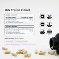 Milk Thistle Capsules – High Potency 30:1 Extract (7,500 mg Equivalent) with 80% Silymarin – Premium Liver Support Supplement for Healthy Flush & Detox – Vegan, Non-GMO – 180 Count 🍁 All In One Marketplace Canada