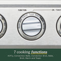 Cuisinart Air Fryer + Convection Toaster Oven, Stainless Steel (TOA-60C) 🍁 All In One Marketplace Canada