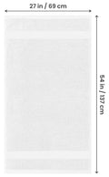 Utopia Towels Premium 100% Combed Ring Spun Cotton Bath Towels, Ultra Soft and Highly Absorbent, 27 by 54 inches, Large Bath Towels, 4 Pack, White 🍁 All In One Marketplace Canada