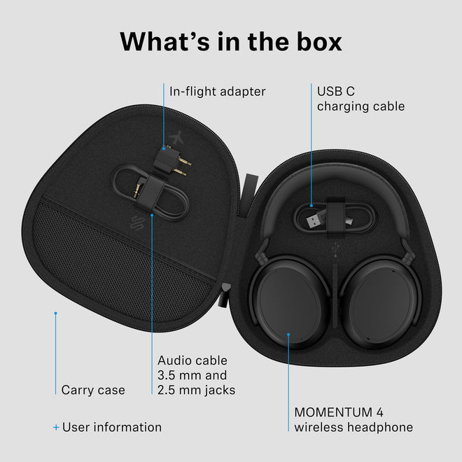 Sennheiser Momentum 4 Wireless Headphones, ANC, 60 Hr Battery, Brown 🍁 All In One Marketplace Canada