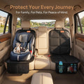 Smart eLf Car Seat Protector, 2Pack car seat Protector for Baby carseat with Thickest Padding, Non Slip Backing Mesh Pockets for Baby, Pet 🍁 All In One Marketplace Canada