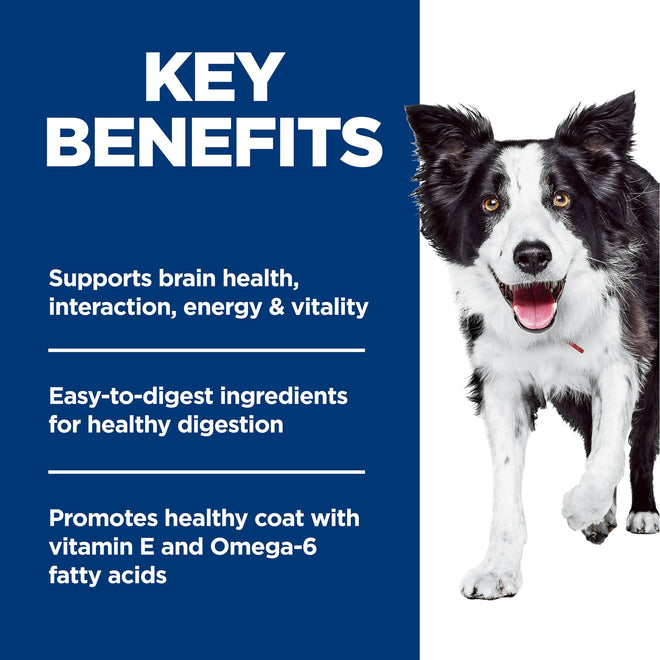 Hill's Science Diet Senior 7+ Senior Vitality Chicken & Rice Recipe Dry Dog Food 9.8 kg Bag 🍁 All In One Marketplace Canada