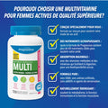 Progressive Advanced Daily Multivitamin for Active Women, with DIM, Chastetree, Maca, and Ashwagandha. Supports Immune Health, Healthy Estrogen Balance, and Energy, 100% Complete, Canadian-Made, 120 Count 🍁 All In One Marketplace Canada