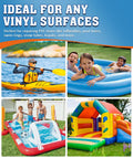 EPN Air Mattress Patch Kit, Waterproof Vinyl Pool Liner Repair Kit for Inflatables, Air Mattress, Swimming Ring, Tent, Bounce House, Inflatable Toys, Hot Tub, PVC Boat, Raft, Kayak (80ml*1) 🍁 All In One Marketplace Canada