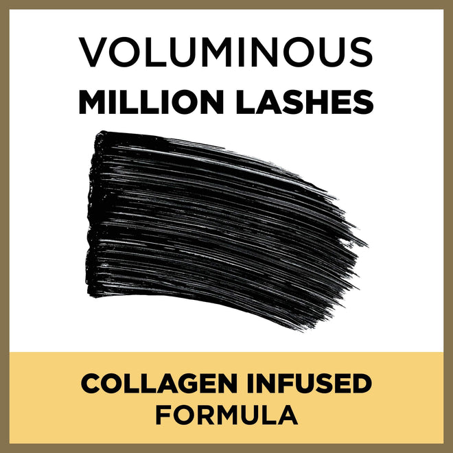 L’Oréal Paris Voluminous Million Lashes Mascara, Blackest Black, 0.3 Fluid Ounce 🍁 All In One Marketplace Canada