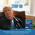 Breathe Right Nasal Strips, Extra Strength, Clear, Sensitive Skin, Drug-Free Snoring Solution & Nasal Congestion Relief Caused by Colds & Allergies, Nightly Sleep, 44 Count 🍁 All In One Marketplace Canada