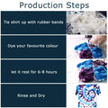 WINSONS Tie Dye Kit, 20 Colours Non Toxic Permanent Fabric Dye Art Set for Kids Women for Homemade Party Creative Group Activities DIY Gift 🍁 All In One Marketplace Canada
