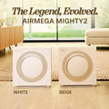 COWAY Airmega Mighty2 Air Purifier, Next Gen of AP-1512HH, for Large Room & Home Cleans up to 1,800 ft², IEST certified HEPA and Active Carbon for Allergies, Smoke, Dust, Pets & Mold, AP-1512N(W) 🍁 All In One Marketplace Canada