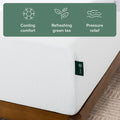 Zinus Twin Mattress - 12 Inch Green Tea Cooling Gel Memory Foam Mattress, Pressure Relief, for Cool Sleep, CertiPUR-US Certified Foam, Mattress in a Box, 10-Year Warranty, Twin Size 🍁 All In One Marketplace Canada