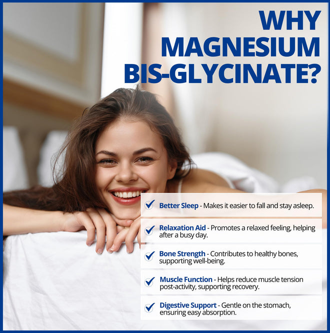CanPrev Magnesium Bis-Glycinate Gentle 200mg, 120 V-Caps 120-Day Supply - Pure Elemental Magnesium Supplement, Supports Bone and Muscle Function, Gentle on Stomach, Perfect for Daily Magnesium Needs 🍁 All In One Marketplace Canada