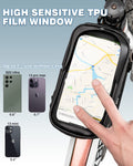 ROCKBROS Bike Phone Frame Bag 1.6L Bike Bag Waterproof Bike Accessories Touch Screen Bicycle Phone Case Compatible Phone Under 7” 🍁 All In One Marketplace Canada
