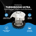 TubShroom Ultra Revolutionary Bath Tub Drain Protector Hair Catcher/Strainer/Snare Stainless Steel, 1-Pack, Silver 🍁 All In One Marketplace Canada