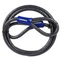 BRINKS - 7 ft x 5/8" Commercial Steel Braided Loop Cable - Heavy Duty Vinyl Wrap for Corrosion Protection 🍁 All In One Marketplace Canada