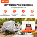 VEVOR Trailer Jack Block, 6000 lbs Capacity per RV Leveling Block, Polypropylene RV Camper Stabilizer Blocks, RV Travel Accessories Use for Any Tongue Jack, Post, Foot, 5th Wheels, 4-Pack 🍁 All In One Marketplace Canada