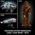 LEGO Star Wars Millennium Falcon A New Hope 25th Anniversary Collectable Model - DIY Building Sets for Adults, Men & Women, Ages 18+ - Comes with Display Stand - Star Wars Gift - 75375 🍁 All In One Marketplace Canada