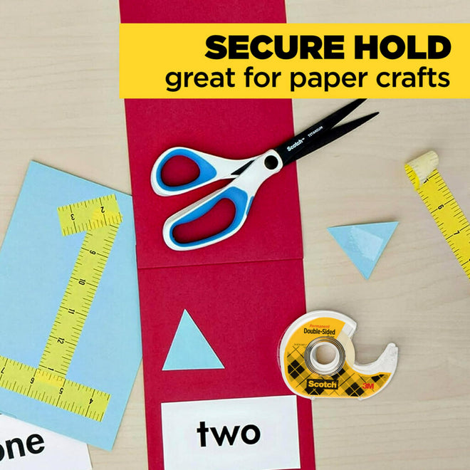 Scotch Double Sided Tape, 1/2 x 500 Inches, 6 Dispensers/Pack (6137H-2PC-MP) 🍁 All In One Marketplace Canada