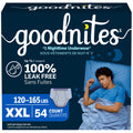 Goodnites Boys' Nighttime Underwear, Size XXL (120-165 lbs), 54 Ct (3 Packs of 18), Packaging May Vary 🍁 All In One Marketplace Canada