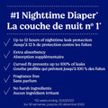 Huggies Overnites Size 3 Overnight Diapers (16-28 lbs), 66 Ct 🍁 All In One Marketplace Canada