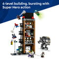 LEGO Marvel Spider-Man vs. Mysterio: The Daily Bugle Building Toy - Pretend Play Set with 7 Minifigures & Rhino Mech - Super Hero Toy for Boys & Girls, Ages 10+ - Gift Idea for Birthdays - 76342 🍁 All In One Marketplace Canada