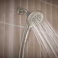 Moen 26112SRN Engage Magnetix Six-Function 5.5-Inch Handheld Showerhead with Magnetic Docking System, Spot Resist Brushed Nickel 🍁 All In One Marketplace Canada