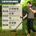 Gbnryg Professional Metal Detector for Adults,12" IP68 Waterproof Search Coil with LCD Backlight,5 Modes Gold Detector,Advanced DSP Chip&High Accuracy System for Beach/Gold Hunting 🍁 All In One Marketplace Canada
