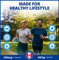 CanPrev Synergy B Complex 60 V-Caps 30-Day Supply - Vitamin B Supplement with L-Theanine 200mg - Complete B Complex Optimized with L-5-MTHF Activated Folate & Spirulina - Vegan, Non-GMO & Gluten-Free 🍁 All In One Marketplace Canada