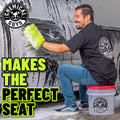Chemical Guys Heavy Duty Ultra Clear Detailing Bucket (4.5 Gal) and Bucket Lid (for Car Wash, Boat, Truck, RV, Fishing & More) 🍁 All In One Marketplace Canada
