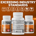 CelluGreen Turmeric Curcumin 3,700mg with Black Pepper Extract — 95% Curcuminoids for Joint Pain Relief & Anti-Inflammatory Support | Curcuma Longa | Non-GMO, Gluten-Free, Made in Canada | 120 Capsules 🍁 All In One Marketplace Canada