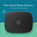 Ooma Telo Air 2 VoIP Free Home Phone Service with Wireless and Bluetooth connectivity. Affordable Internet-Based landline Replacement. Unlimited Nationwide Calling. Low International Rates, Black 🍁 All In One Marketplace Canada